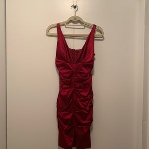 Red Cocktail Dress
